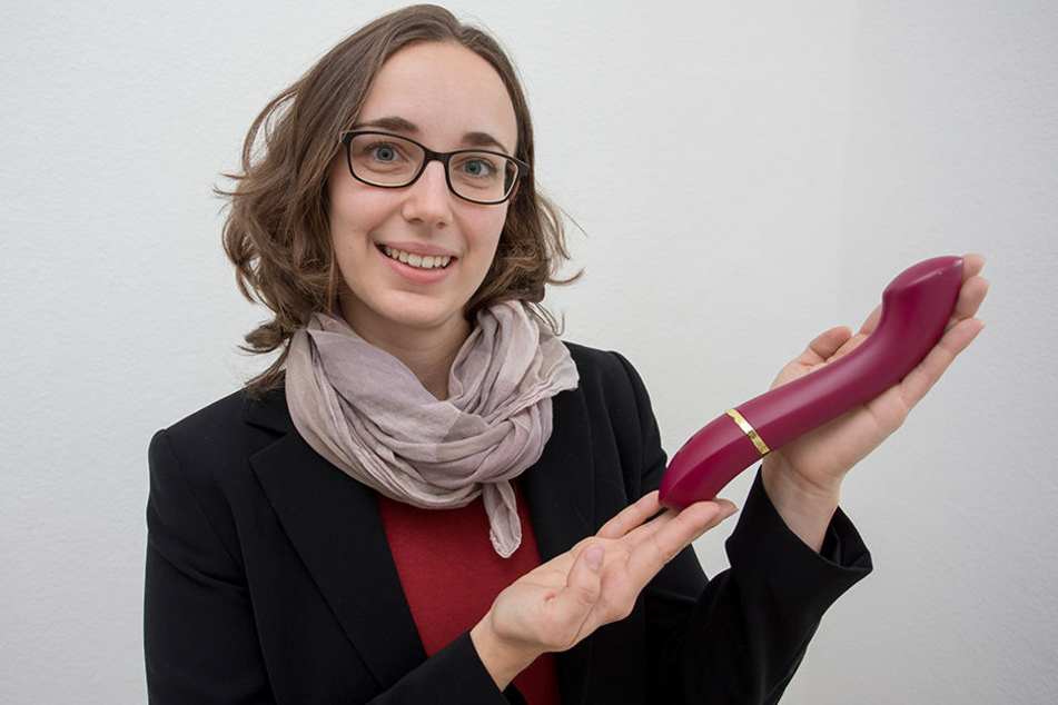 Lautlos zum Hochgenuss: Julia Ryssel (29) entwickelte den lautlosen Vibrator.