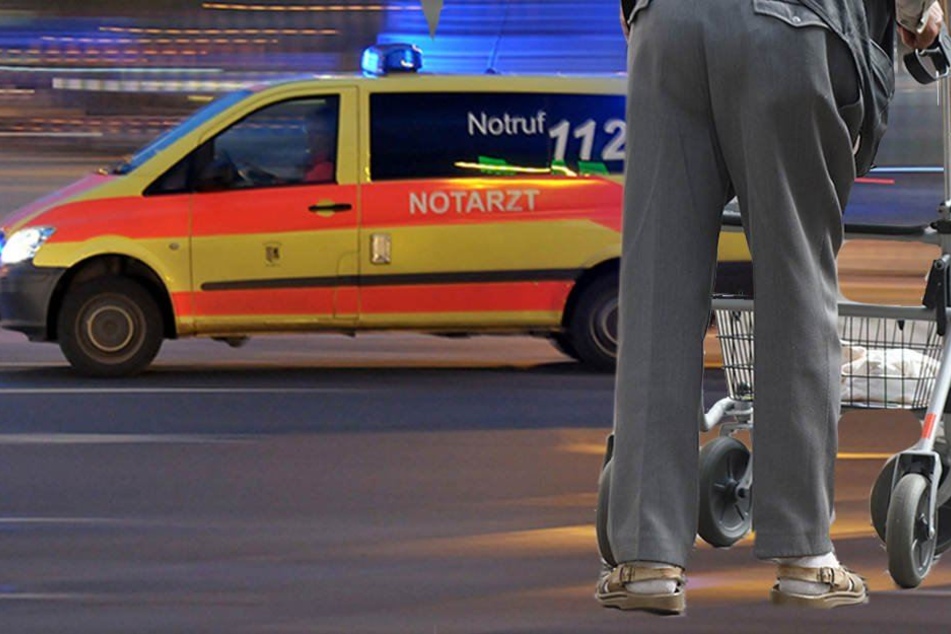 Der Fußgänger wurde von einem Auto erfasst und schwer am Kopf verletzt. (Symbolbild)