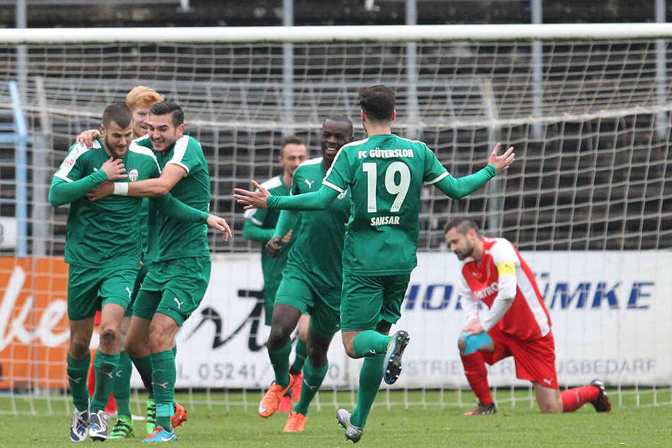 Freude am Fußball: FC Gütersloh gewinnt am 13. Spieltag 2:0 gegen Kaan-Marienborn.