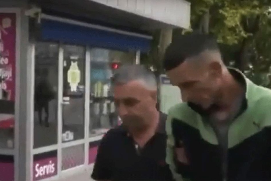 Sabahudin V. (33) bei seiner Festnahme.