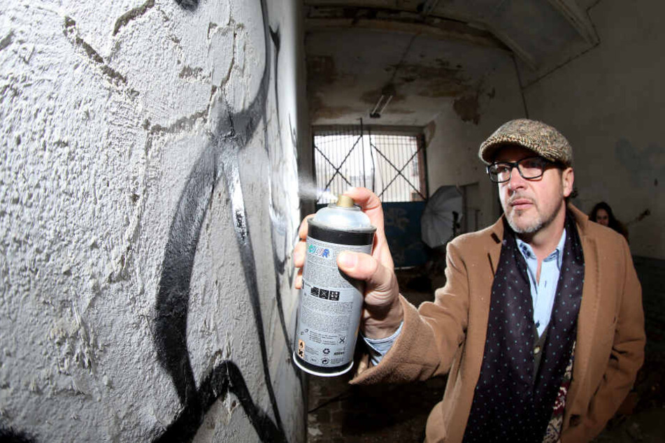 Der Kopf hinter dem Festival: Künstler Tasso alias Jens Müller (51).