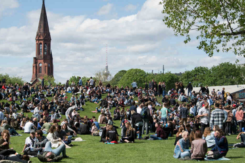 Volles Haus im Görlitzer Park während des 1. Mai. (Archivbild)