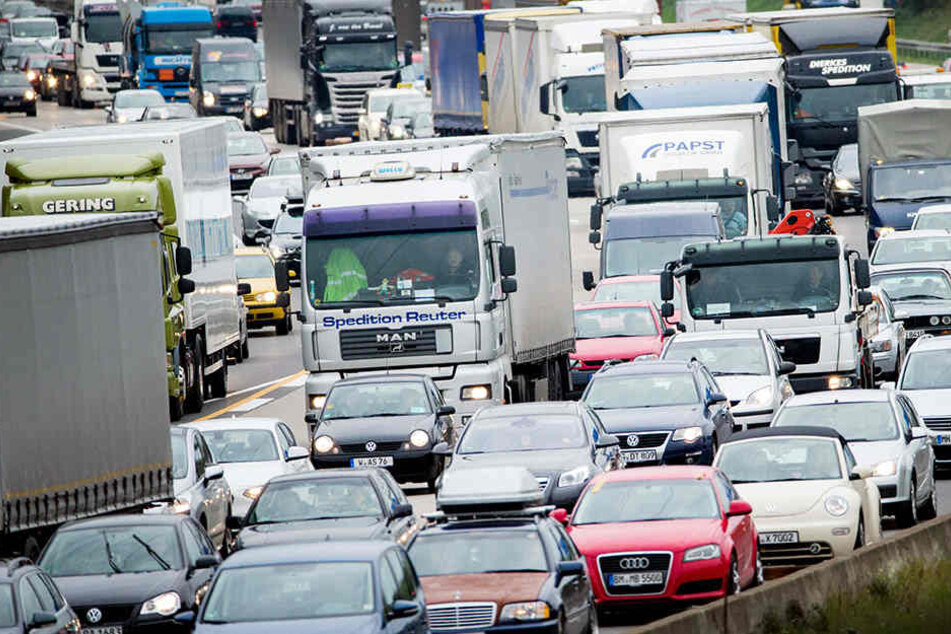 So könnte es zu Ostern auch auf Sachsens Autobahnen aussehen.