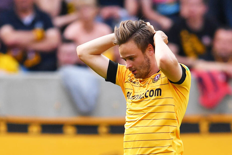 Lucas Röser kam 2017 von der SG Sonnenhof Großaspach nach Dresden, spielte eine gute erste Saison, konnte das in der abgelaufenen Spielzeit nicht bestätigen.