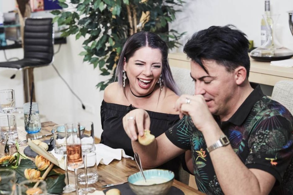 Matthias Mangiapane (34) albert mit Dschungel-Königin Jenny Frankhauser (25).