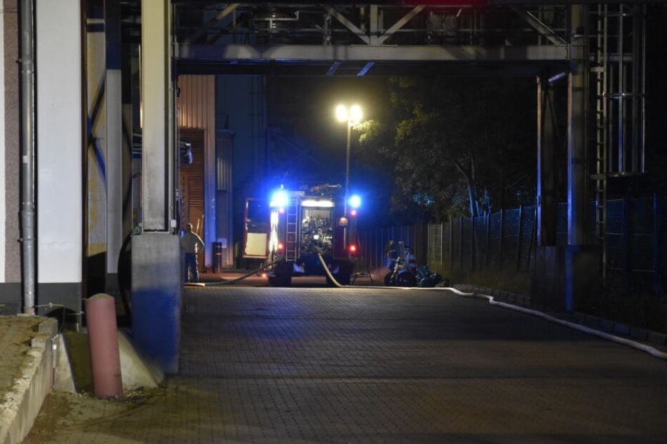 In einer Fabrik in Fehrbellin hat es am Dienstagabend gebrannt.