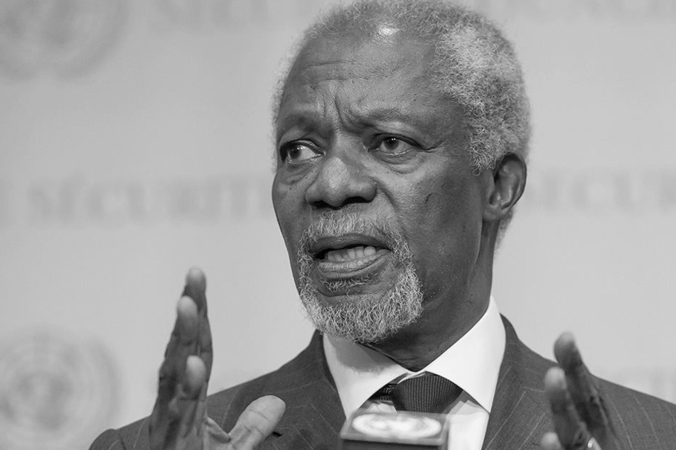 Kofi Annan wurde 80 Jahre alt.