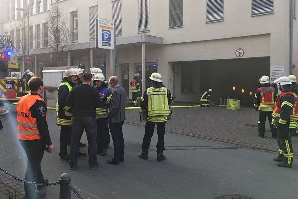 Schnell hatte die Feuerwehr den Brand unter Kontrolle.