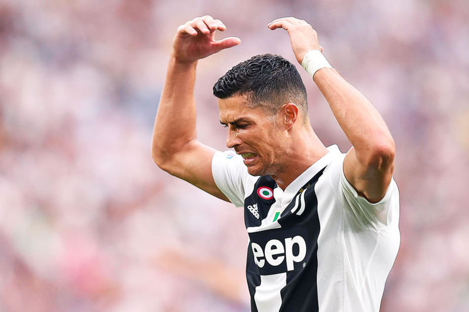 Ist mit seiner Torausbeute augenscheinlich nicht zufrieden: Cristiano Ronaldo.