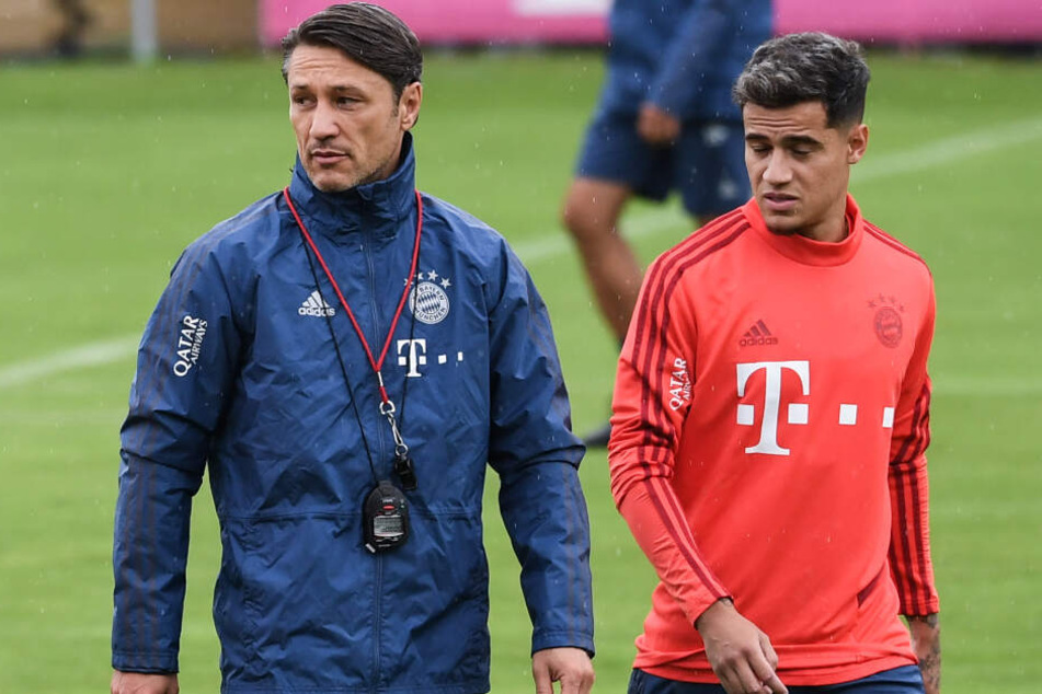 Spielt Bayern-Neuzugang Philippe Coutinho (r.) bereits gegen den FC Schalke 04?