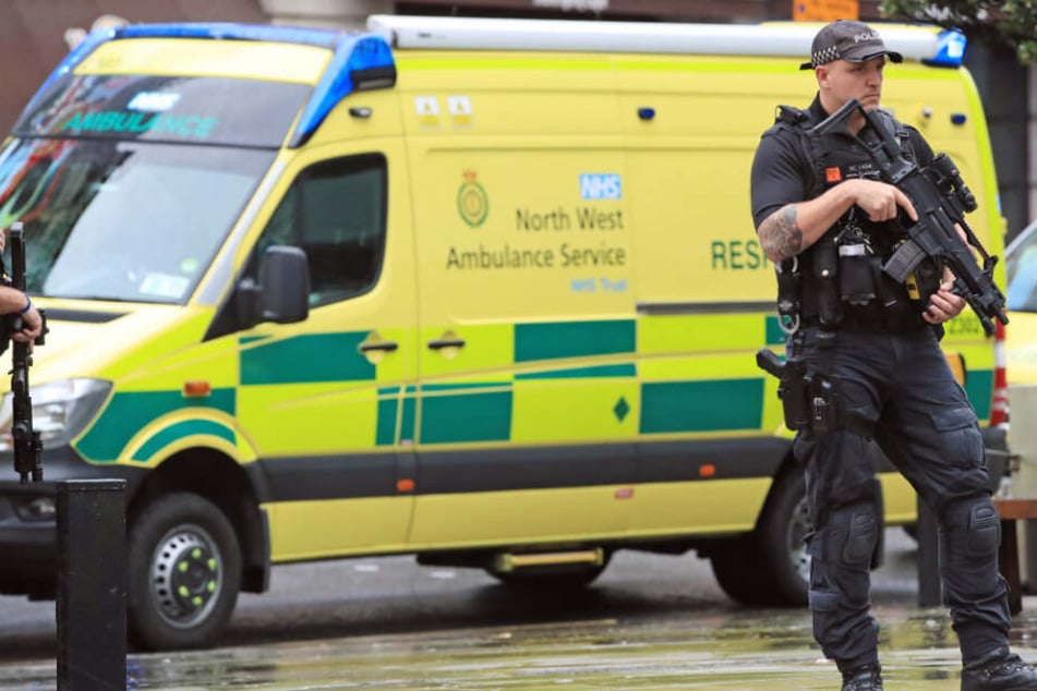 In Manchester ist es am Freitag zu einer Messerattacke gekommen.