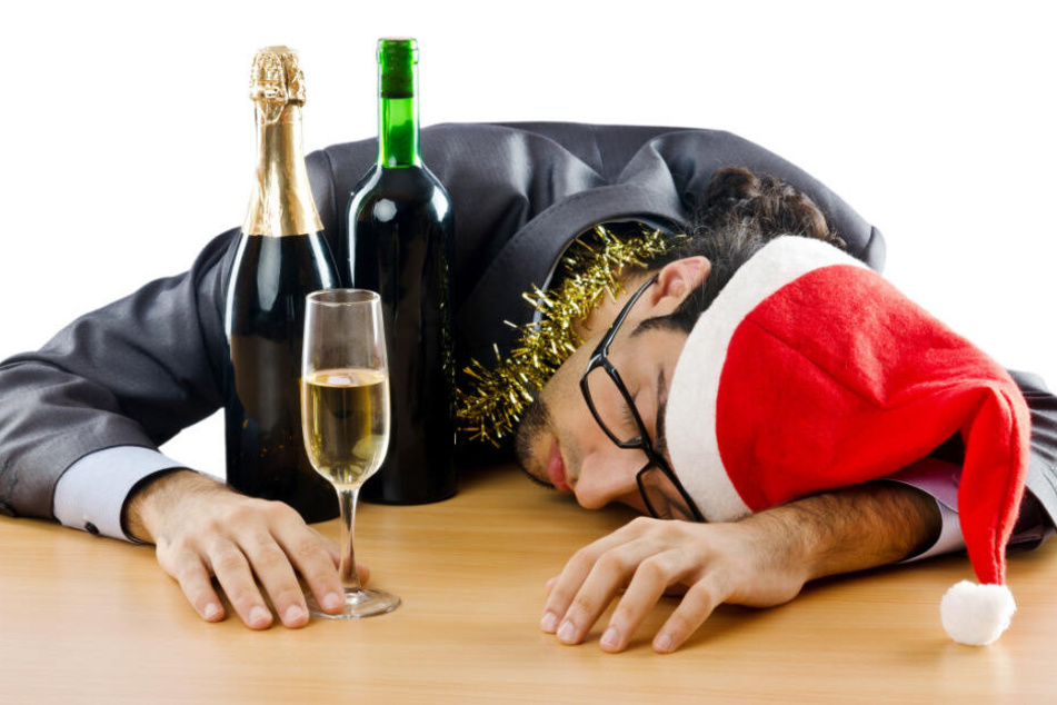 Alkohol gehört bei der Silvester-Party dazu (Symbolbild).