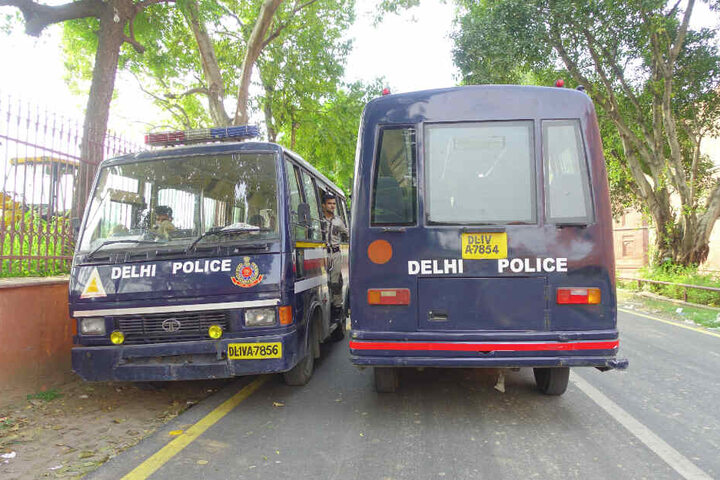 Die indische Polizei konnte den verdächtigen Mann festnehmen.