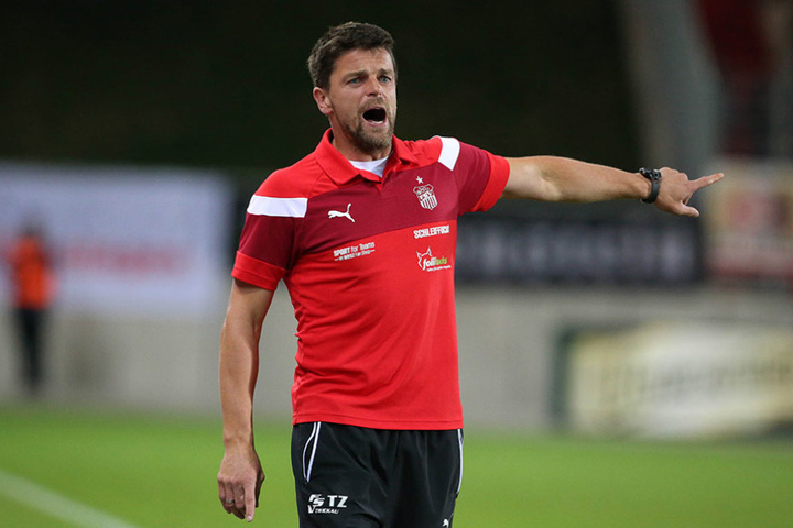 Alles schimpfen half nichts. FSV-Trainer Torsten Ziegner musste sich mit seiner Mannschaft geschlagen geben.