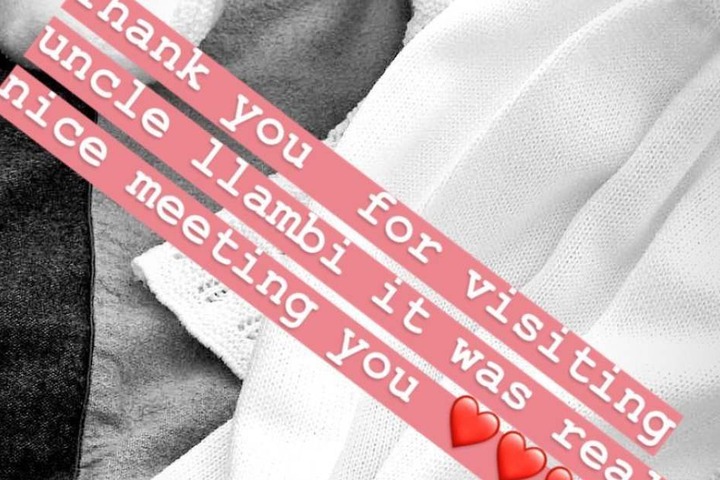 In ihrer Instagram-Story verriet Mabuse über den Besuch.