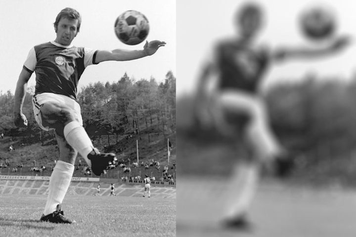 Torjäger Klaus Havenstein 1978 in Aktion. Damals wurde er mit 15 Treffern DDR-Torschützenkönig.