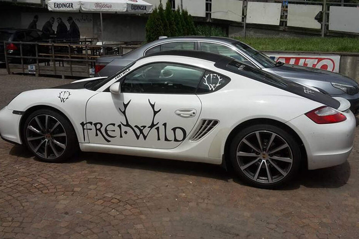 So proper sah der Porsche vor seiner Entführung aus.