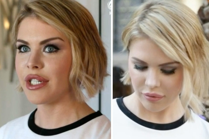Stewardess und Münchner It-Girl Sarah S. (26).