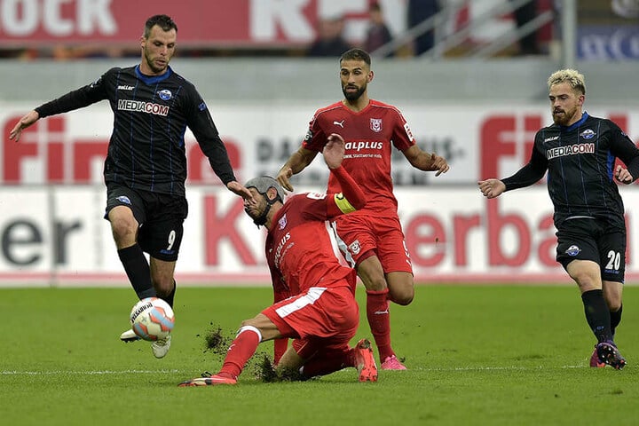 Auch Koen van der Biezen (Nr. 9) und Pascal Itter (Nr. 20) steigen wieder ins Training beim SCP ein.