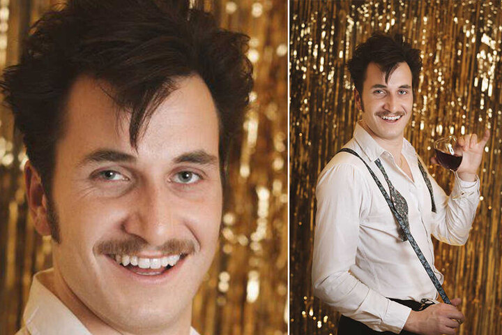 Als "Luis La Metta" tingelt der 26-Jährige durch Dresdner WGs.
