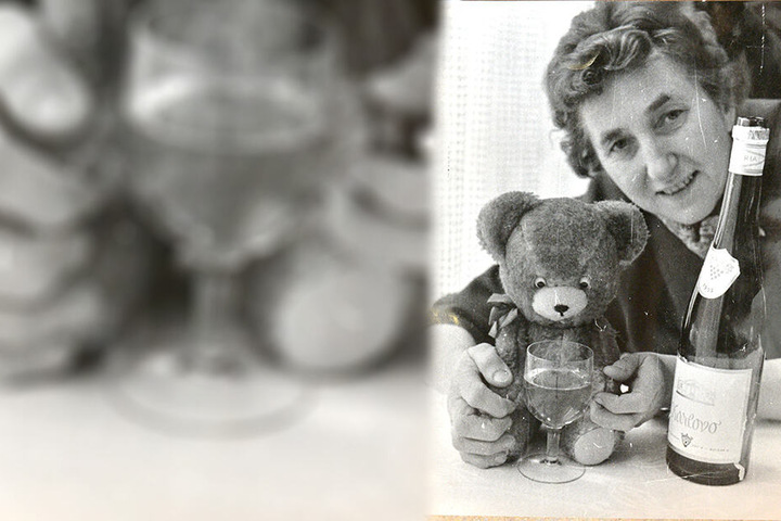 Lisbeth mit 50 Jahren im Jahr 1961.