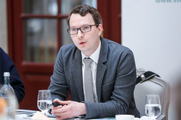 Sven Winkler (33) vom Verband Sächsischer Wohnungsgenossenschaften.