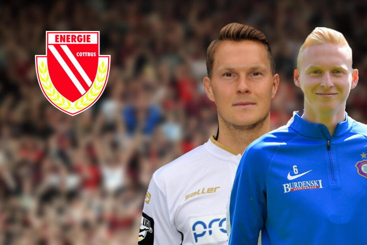 Energies Fans können sich auf Verstärkung für die Defensive freuen. Robert Müller (l.) und Luke Hemmerich (r.) tragen künftig Rot-Weiß.