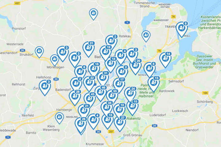 Etwa 550 Menschen haben am Donnerstagmittag gemeldet, ohne Strom zu sein.