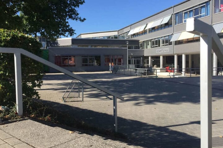 Das Gelände der Realschule Büren ist ein beliebter Treffpunkt für Alkohol- und Drogenkonsum.