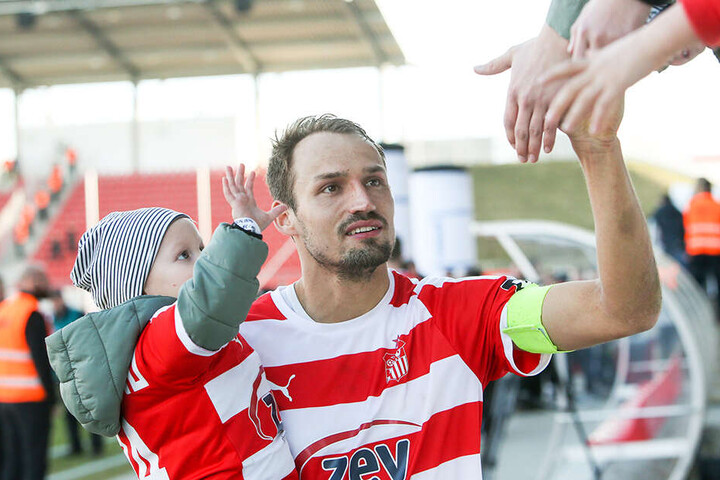 Toni Wachsmuth fehlt gegen Osnabrück wegen einer Gelbsperre.