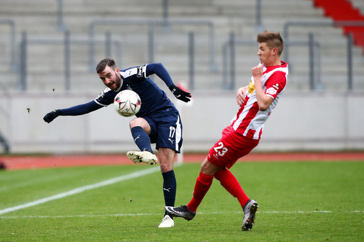 Morris Schröter erzielte das 1:0 für den FSV.