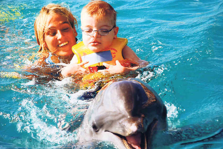 Benjamin bei einem seiner früheren
Besuche in Curacao. Leider liegt der letzte schon lange zurück.
