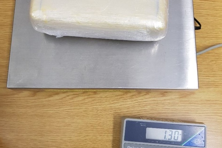 Die Drogen wogen 1,3 Kilogramm.