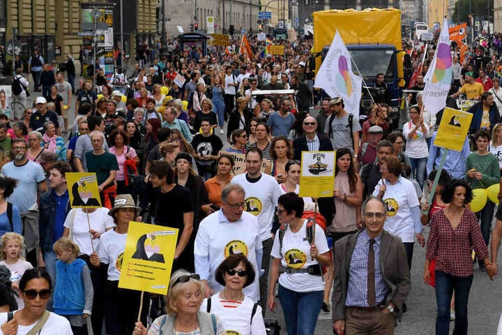 Die Organisatoren waren mit der Anzahl an Demonstrierenden letztlich mehr als zufrieden.