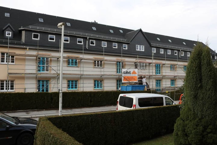Die GGG saniert derzeit ein Wohnhaus in der Sandstraße.