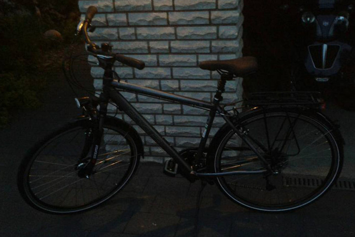 Mit diesem Fahrrad soll Tim unterwegs gewesen sein.
