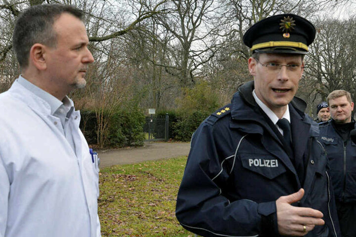 Rechtsmediziner Dr. Carsten Babian (l.) und Polizeidirektor Leif Woidtke stellten am Donnerstag ihre Studienergebnisse vor.