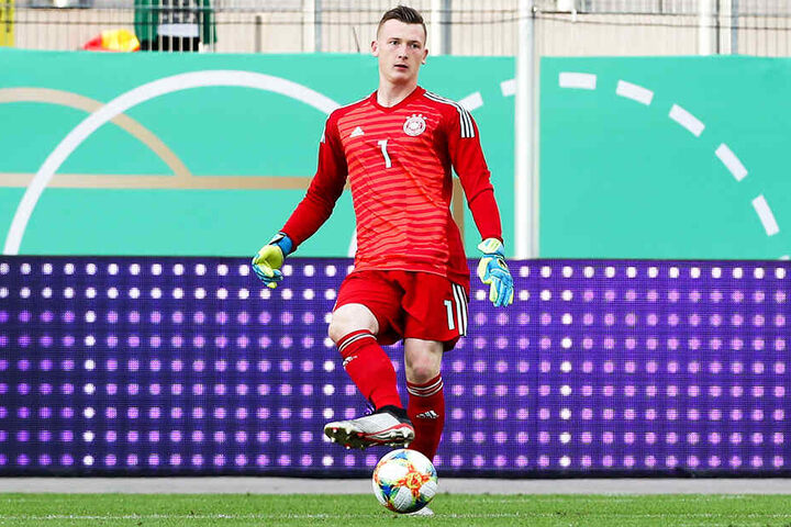 Markus Schubert ist seit der U17 deutscher Junioren-Nationalkeeper.