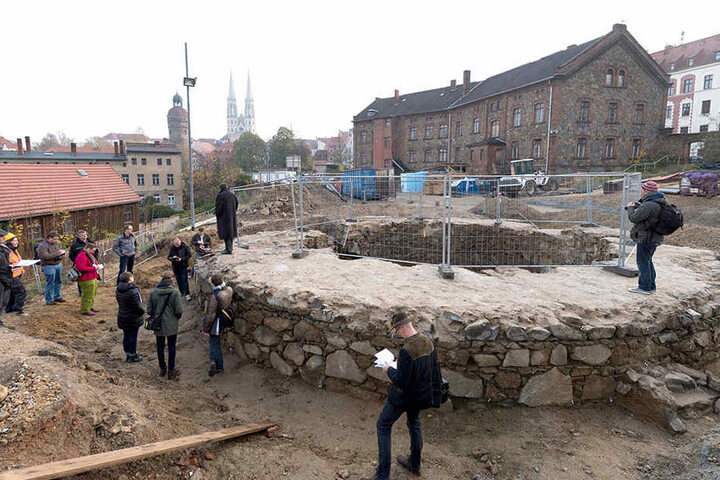 Schlummerte "vergessen" im Görlitzer Erdreich: Die früheren Stadtväter wollten den Geschützturm offenbar bewusst erhalten.