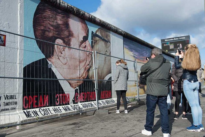 Neu in der Liste ist unter anderem die East Side Gallery in Berlin.
