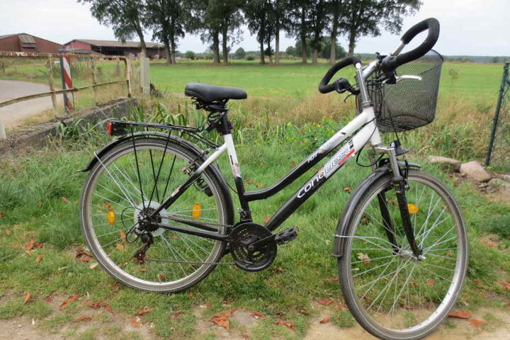 Mit diesem Fahrrad war Nikola unterwegs.