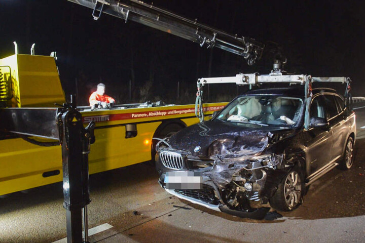 Insgesamt zehn Autos waren ineinander gekracht.