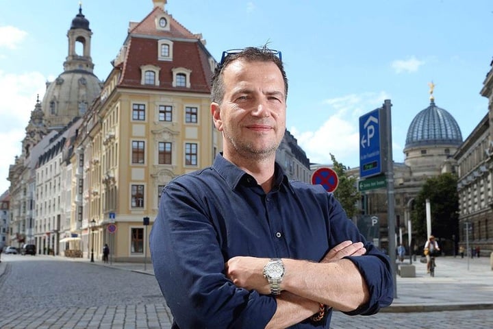 USD-Geschäftsführer Thomas Dathe (51) wurde beim Rasen erwischt.