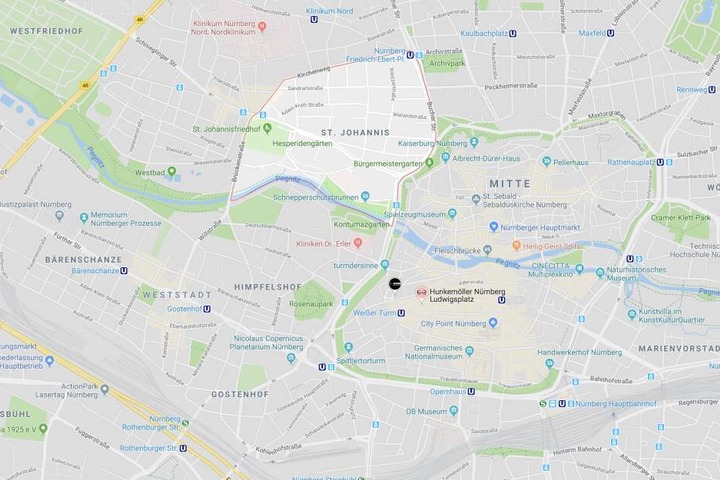 Im Nürnberger Stadtteil Sankt Johannis ist es zu einem beängstigenden Zwischenfall gekommen.