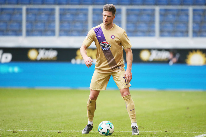 Dennis Kempe ist "fit und heiß" auf das Spiel gegen Darmstadt.