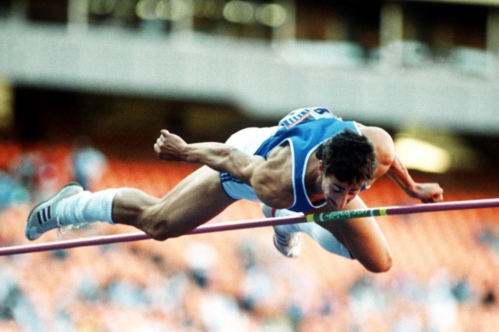 Christian Schenk 1988 in Seoul bei den Olympischen Spielen.