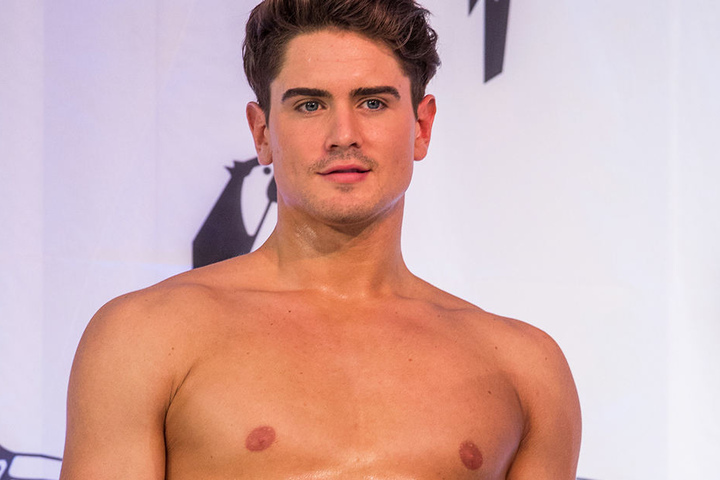 Mister Germany 2017 Dominik Bruntner.