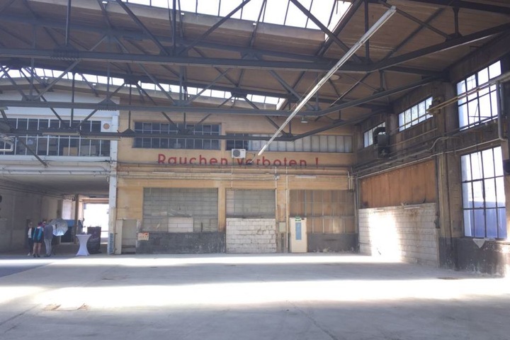 Aus der Halle soll eine hippe Party-Location werden.
