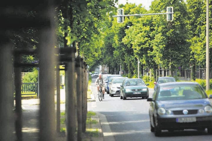 Auch die Kreuzung Winterbergstraße/Grunaer Weg wird für Radler verbessert.