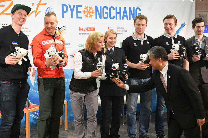 Diese Berliner Sportler treten in Pyeongchang an.